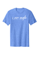 I Am Eagle Tee (Heather Royal)