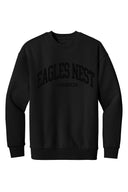 Eagles Nest Applique Crew Neck (BLACK)